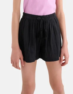 Shoeby Structuur Short Zwart< Shorts