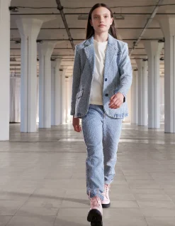 Shoeby Structuur Straight Jeans< Jeans