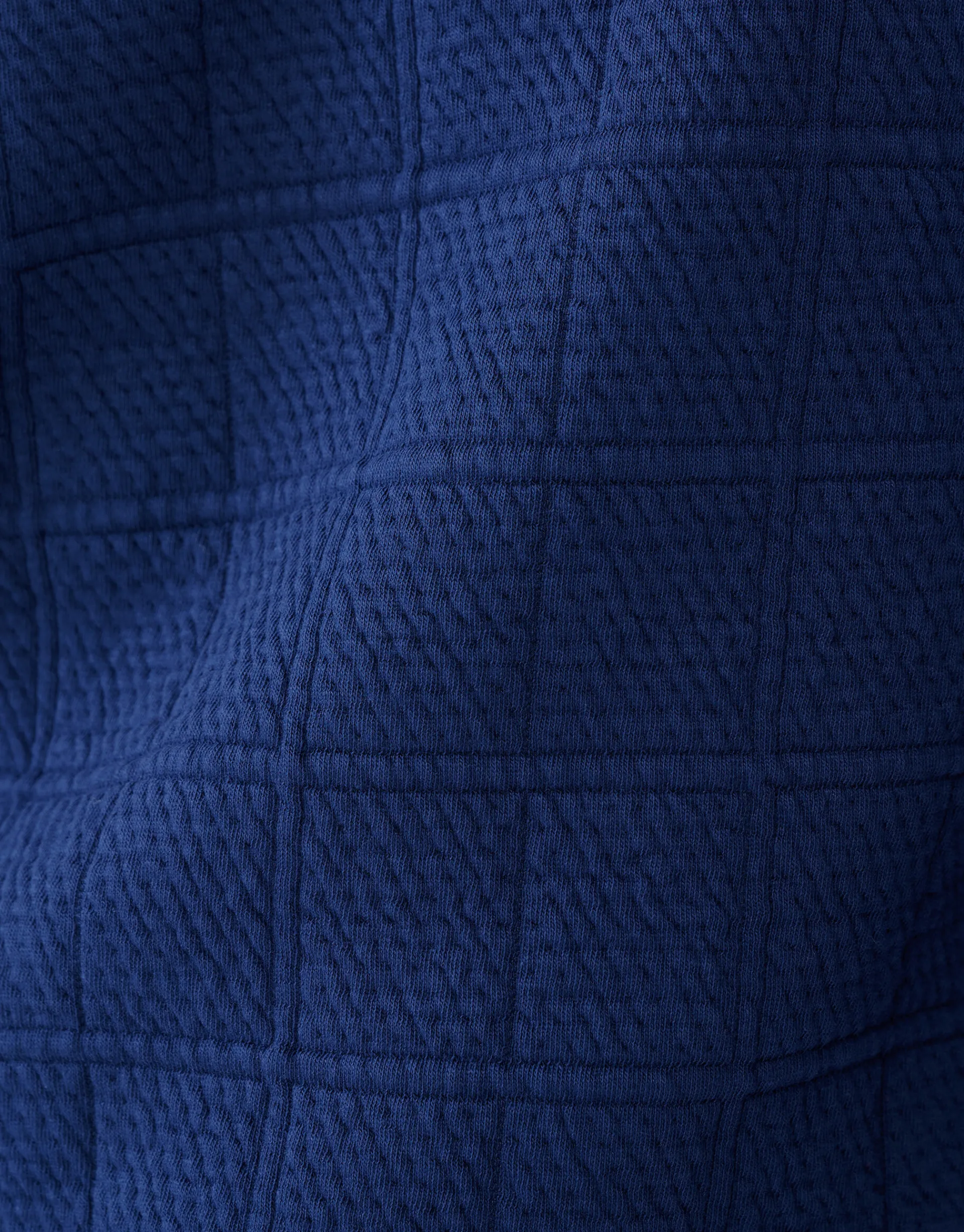 Shoeby Structuur Sweater Donkerblauw<Heren Truien En Sweaters