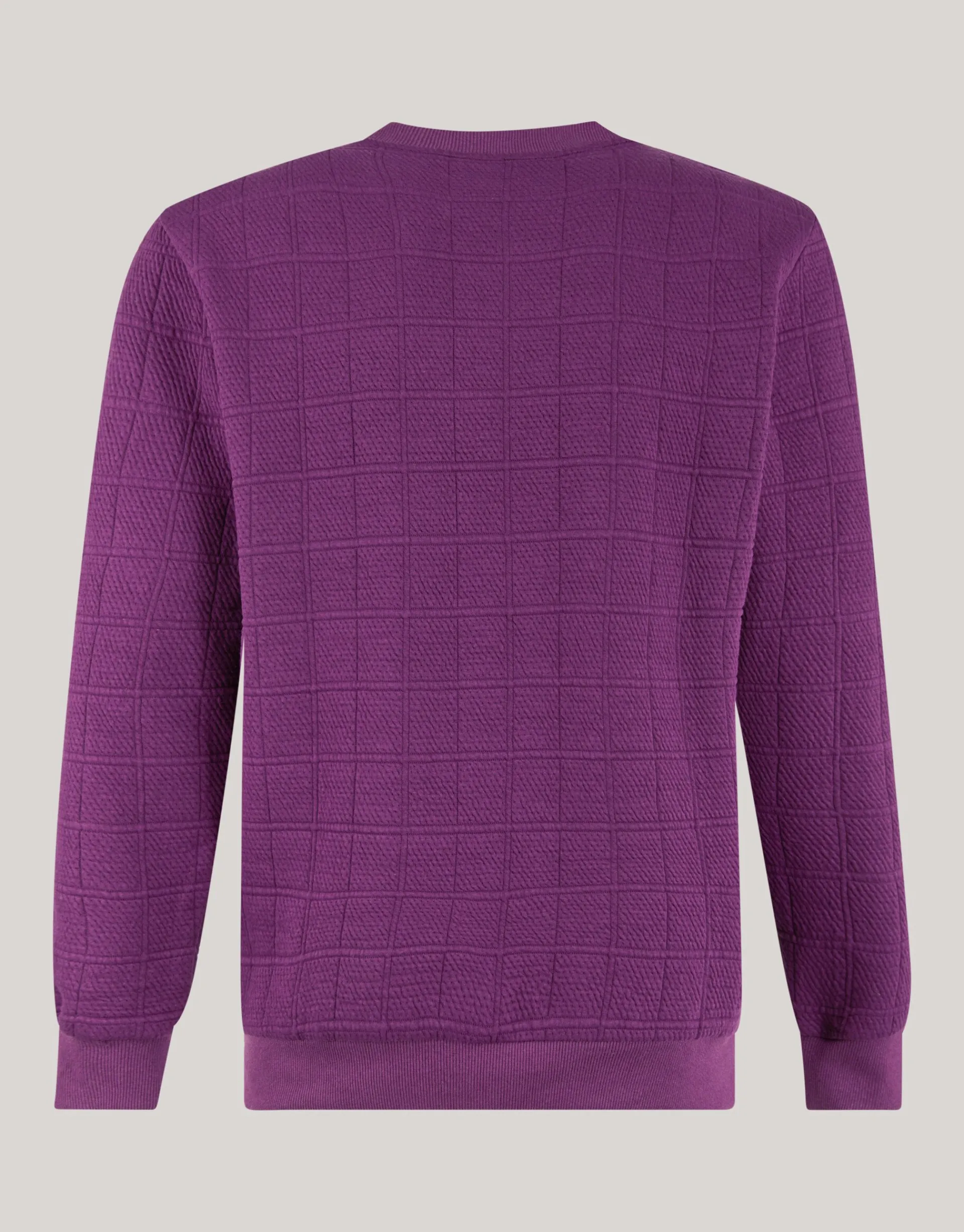 Shoeby Structuur Sweater Donkerrood<Heren Truien En Sweaters