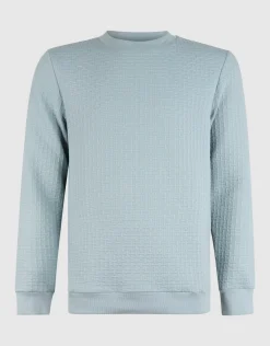 Shoeby Structuur Sweater Lichtgroen<Heren Truien En Sweaters