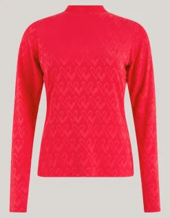 Shoeby Structuur Top Rood<DAMES Tops