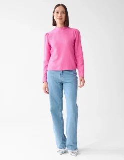 Shoeby Structuur Top Roze<DAMES Tops|Blouses