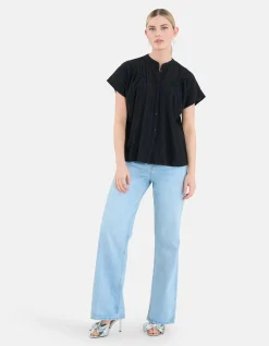 Shoeby Structuur Top Zwart<DAMES Tops