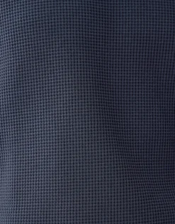 Shoeby Structuur T-shirt Donkerblauw<Heren T-Shirts En Polo's