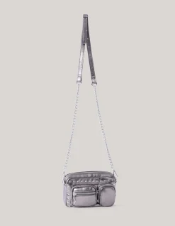 Shoeby Studded Pocket Tas Zilver<DAMES Tassen