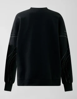 Shoeby Studded Sweater Zwart<DAMES Truien En Sweaters
