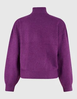 Shoeby Studio Strass Trui Donkerpaars<DAMES Truien En Sweaters