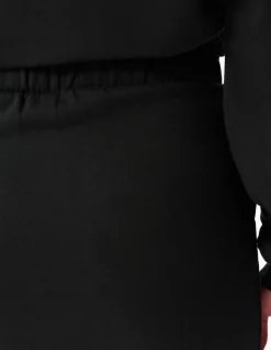 Shoeby Sweat Maxi Rok Zwart<DAMES Rokken