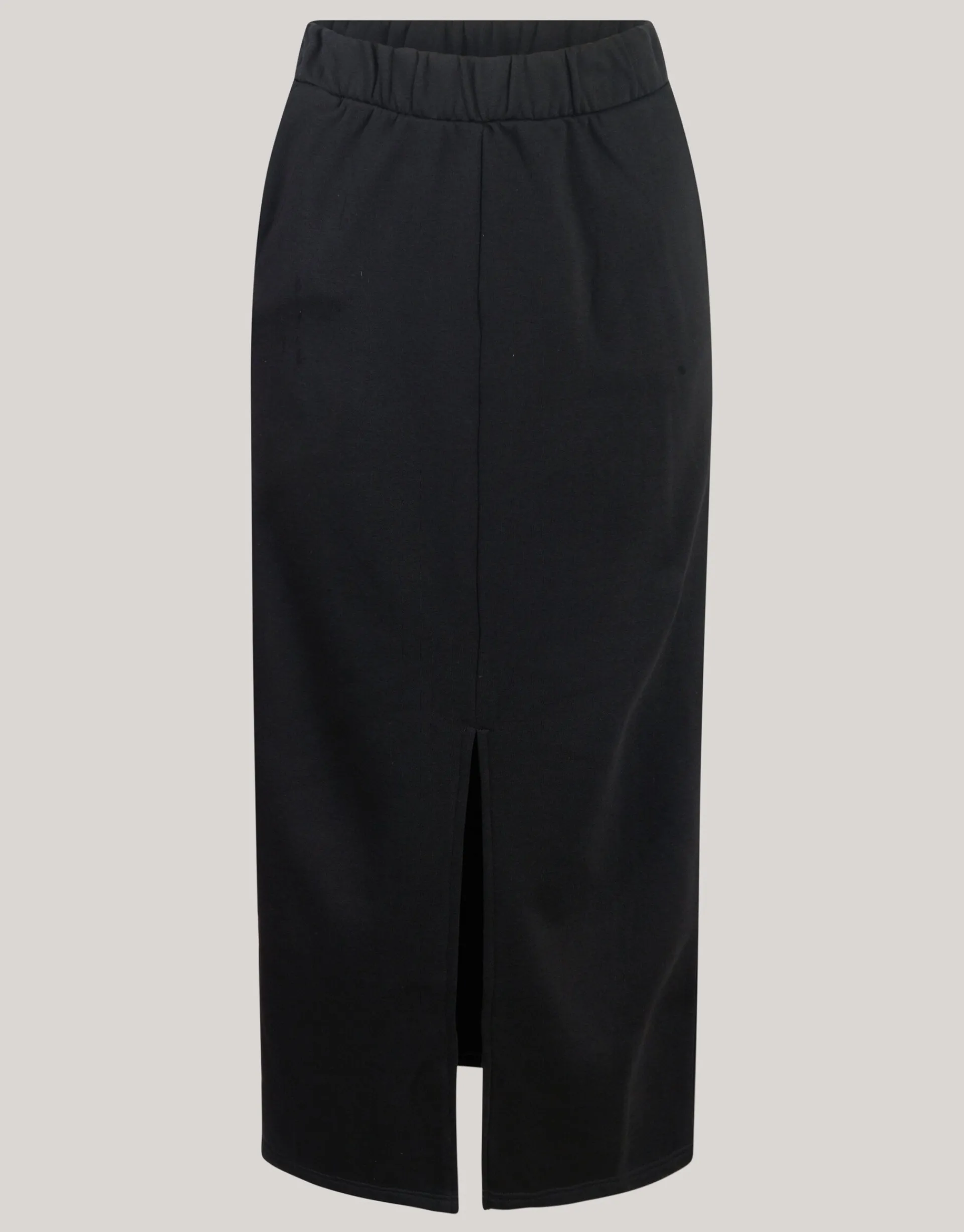 Shoeby Sweat Maxi Rok Zwart<DAMES Rokken