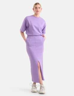 Shoeby Sweat Rok Lila<DAMES Rokken