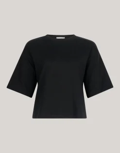 Shoeby Sweat Top Zwart<DAMES Tops