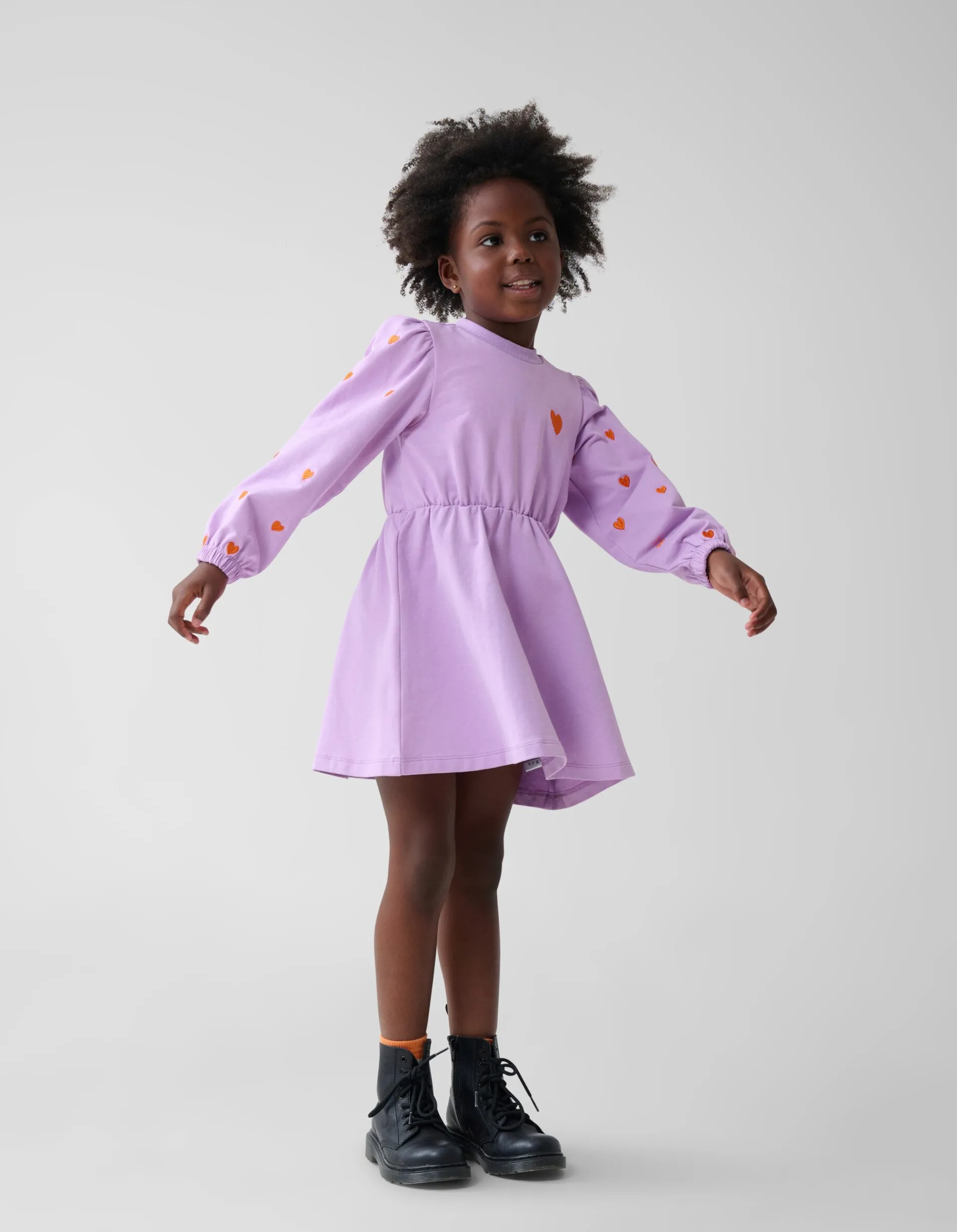 Shoeby Sweater Jurk Paars< Jurken