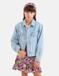 Shoeby Swirl Print Denim Jack< Jacks