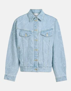Shoeby Swirl Print Denim Jack< Jacks