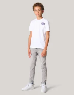 Shoeby Tapered Fit Jeans Grijs< Jeans