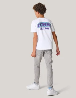 Shoeby Tapered Fit Jeans Grijs< Jeans