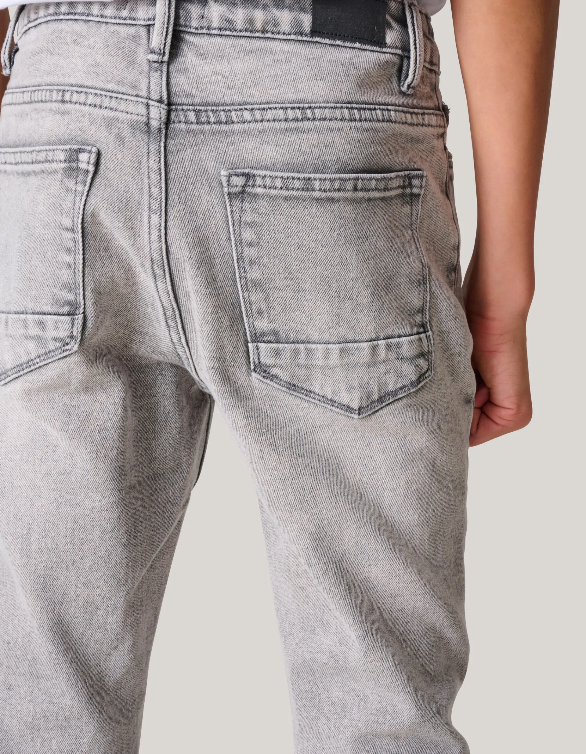 Shoeby Tapered Fit Jeans Grijs< Jeans
