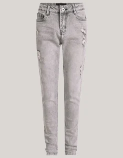 Shoeby Tapered Fit Jeans Grijs< Jeans