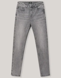 Shoeby Tapered Fit Jeans Grijs L32<Heren Jeans
