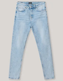 Shoeby Tapered Fit Jeans Lichtblauw L32<Heren Jeans