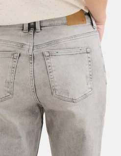 Shoeby Tapered Fit Jeans Lichtgrijs<DAMES Jeans