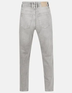 Shoeby Tapered Fit Jeans Lichtgrijs<DAMES Jeans