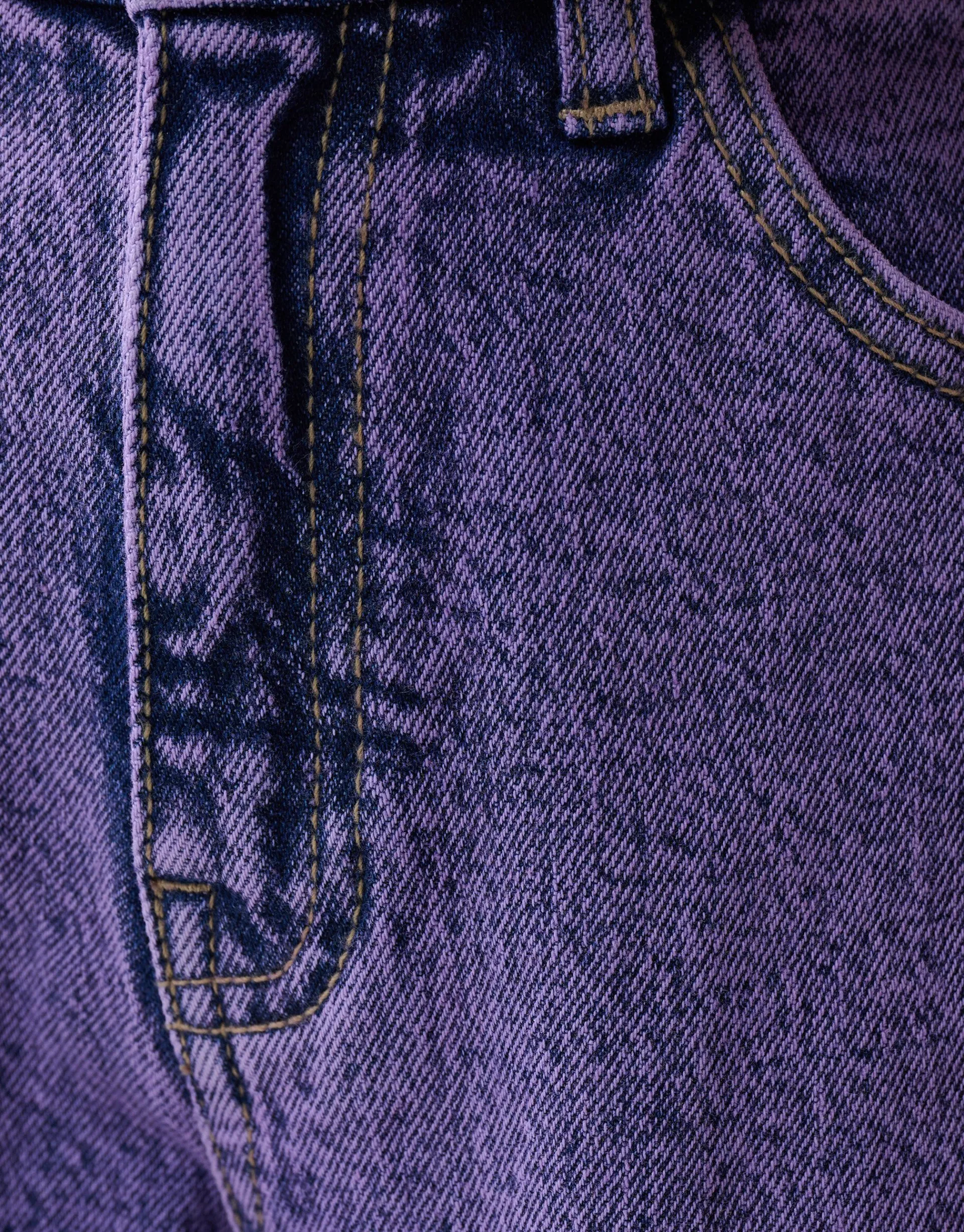 Shoeby Tapered Fit Jeans Washed Paars< Jeans
