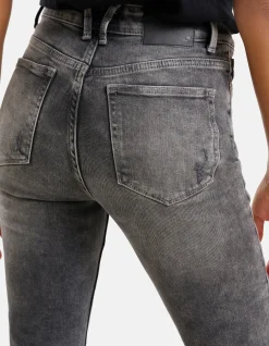 Shoeby Tapered Fit Jeans Zwart L29<DAMES Jeans