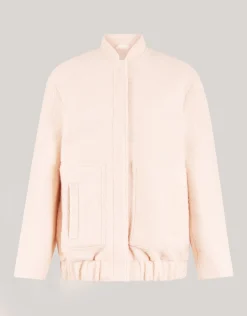 Shoeby Teddy Bomber Gebroken Wit By Lonneke<DAMES Jacks