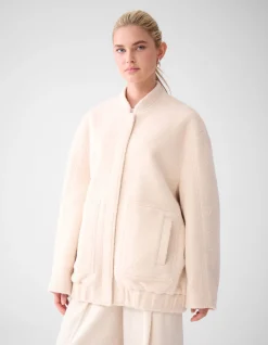 Shoeby Teddy Bomber Gebroken Wit By Lonneke<DAMES Jacks