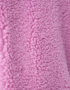 Shoeby Teddy Embroidery Gilet Roze< Gilets