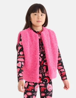 Shoeby Teddy Gilet Roze< Gilets