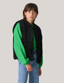 Shoeby Teddy Gilet Zwart< Gilets