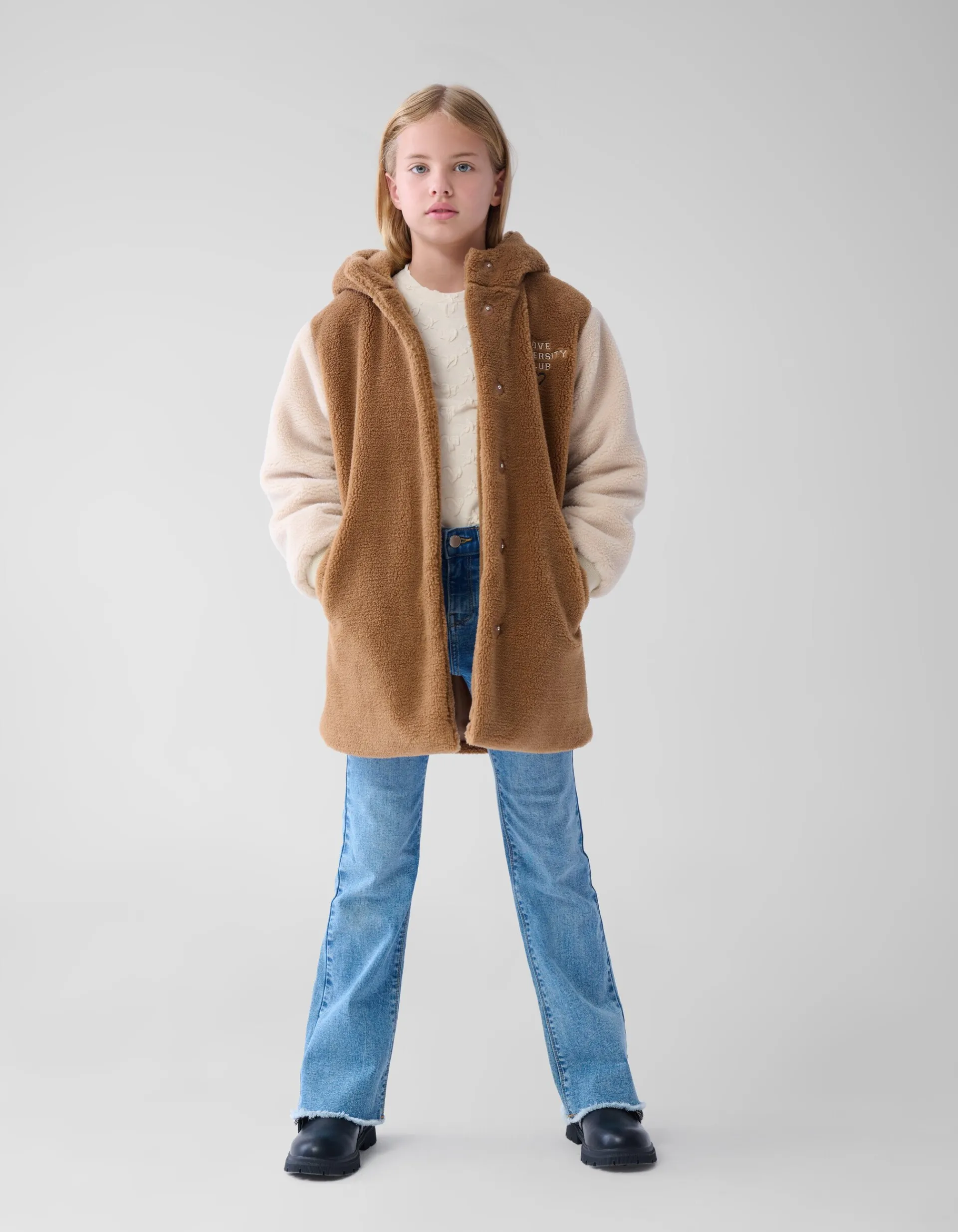 Shoeby Teddy jas Bruin< Jassen