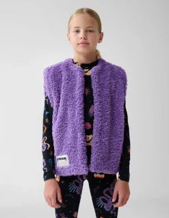 Shoeby Teddy Label Gilet Paars< Gilets