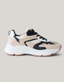 Shoeby Teddy Sneakers Beige<DAMES Sneakers
