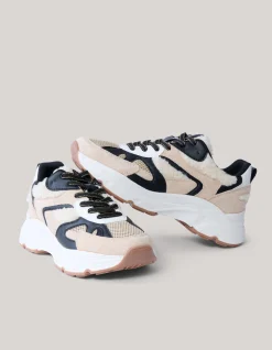Shoeby Teddy Sneakers Beige<DAMES Sneakers
