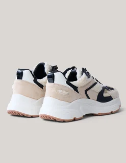 Shoeby Teddy Sneakers Beige<DAMES Sneakers