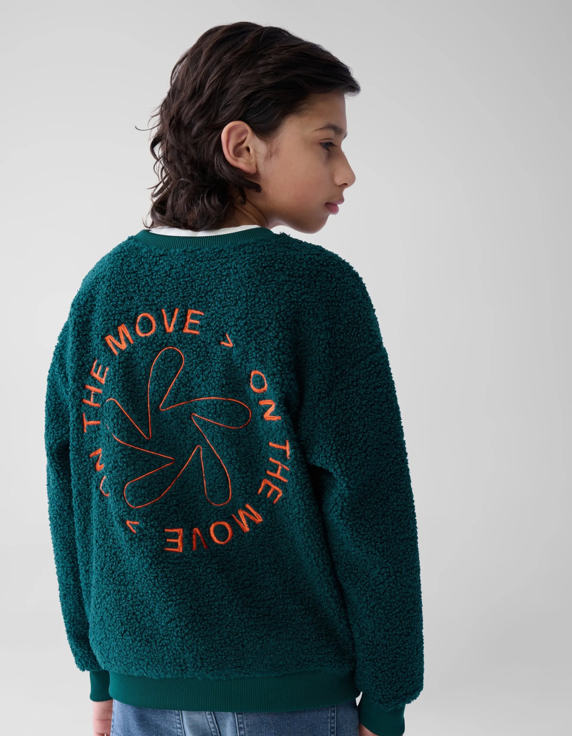 Shoeby Teddy Sweater Donkergroen< Gebreide Truien|Sweaters