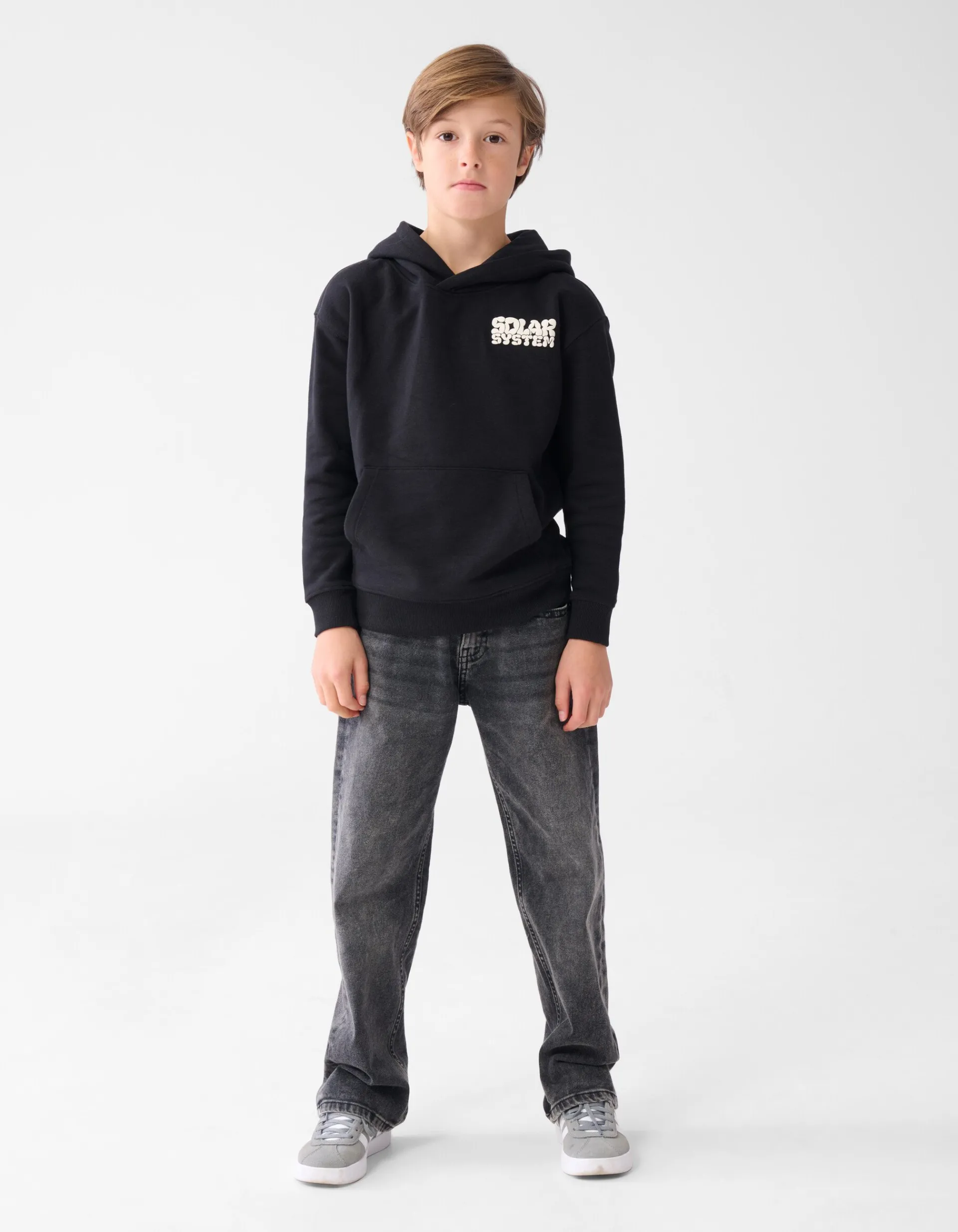 Shoeby Tekstprint Hoodie Zwart< Gebreide Truien|Hoodies