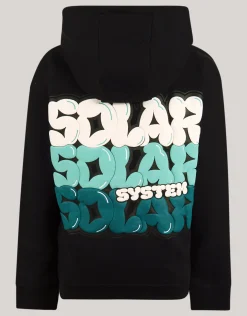 Shoeby Tekstprint Hoodie Zwart< Gebreide Truien|Hoodies