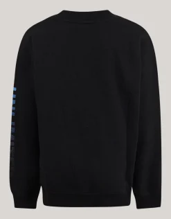 Shoeby Tekstprint Sweater Zwart< Gebreide Truien|Sweaters