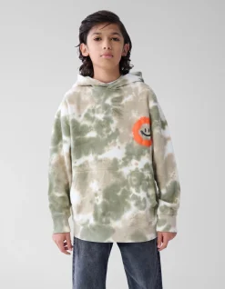 Shoeby Tie Dye Hoodie Groen< Gebreide Truien|Hoodies