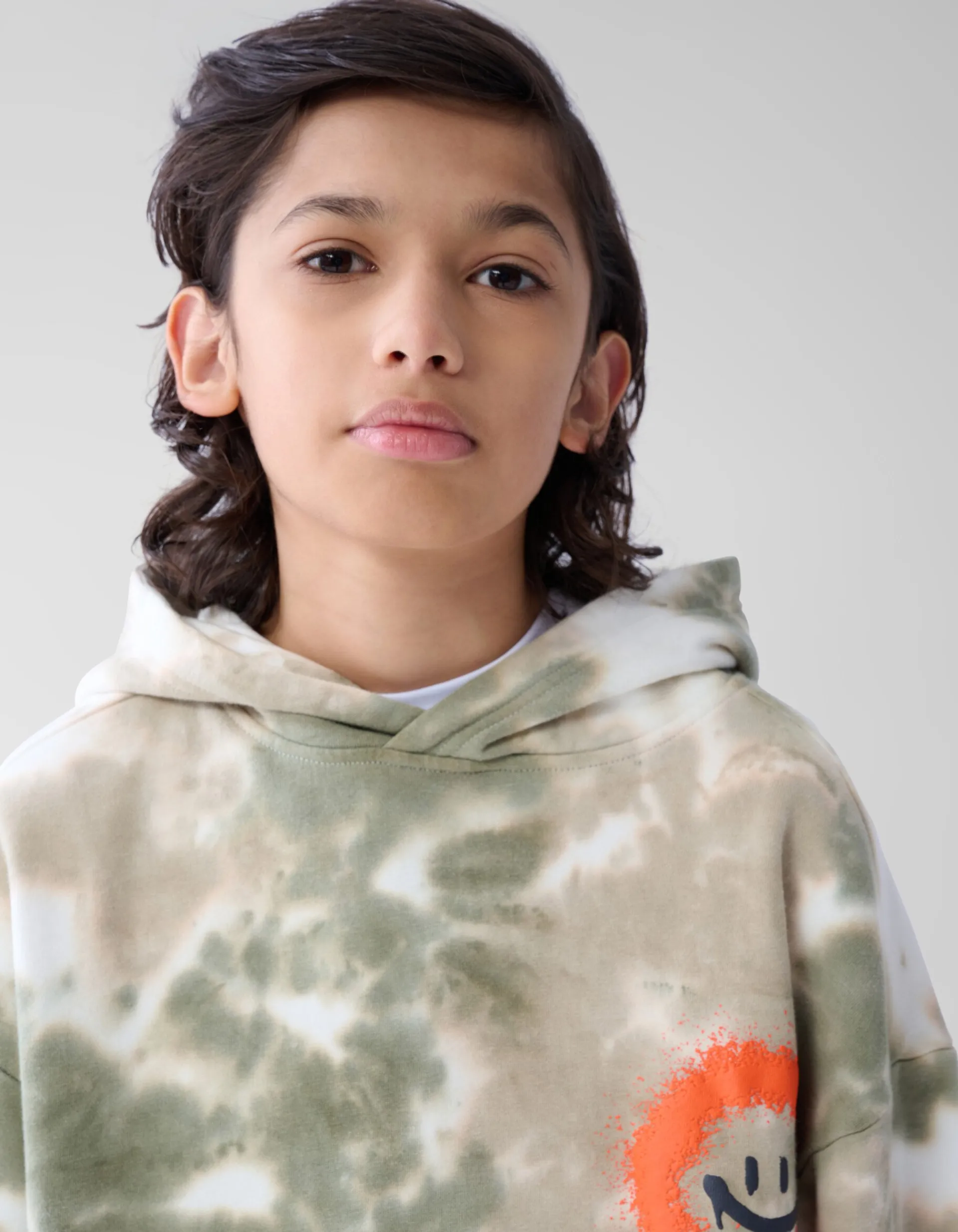 Shoeby Tie Dye Hoodie Groen< Gebreide Truien|Hoodies