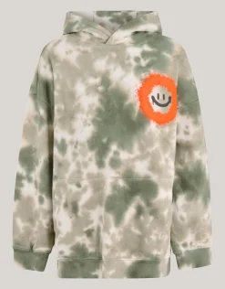 Shoeby Tie Dye Hoodie Groen< Gebreide Truien|Hoodies