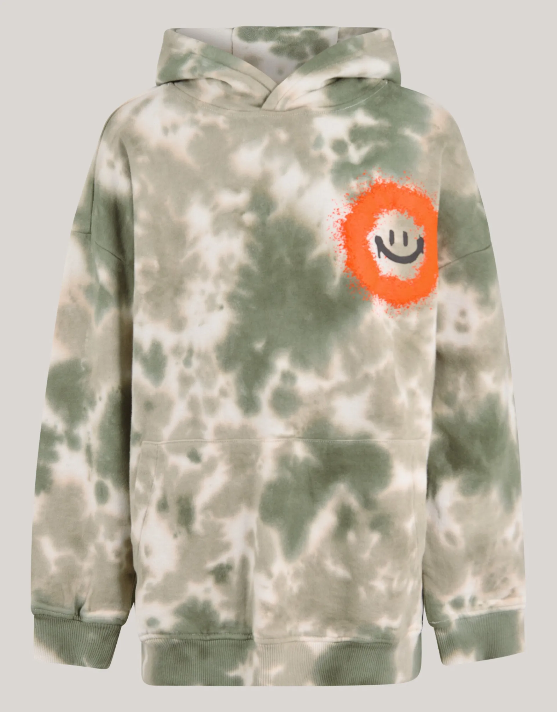 Shoeby Tie Dye Hoodie Groen< Gebreide Truien|Hoodies