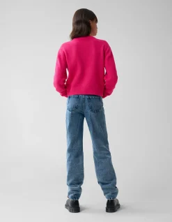Shoeby Towelling Trui Roze< Gebreide Truien