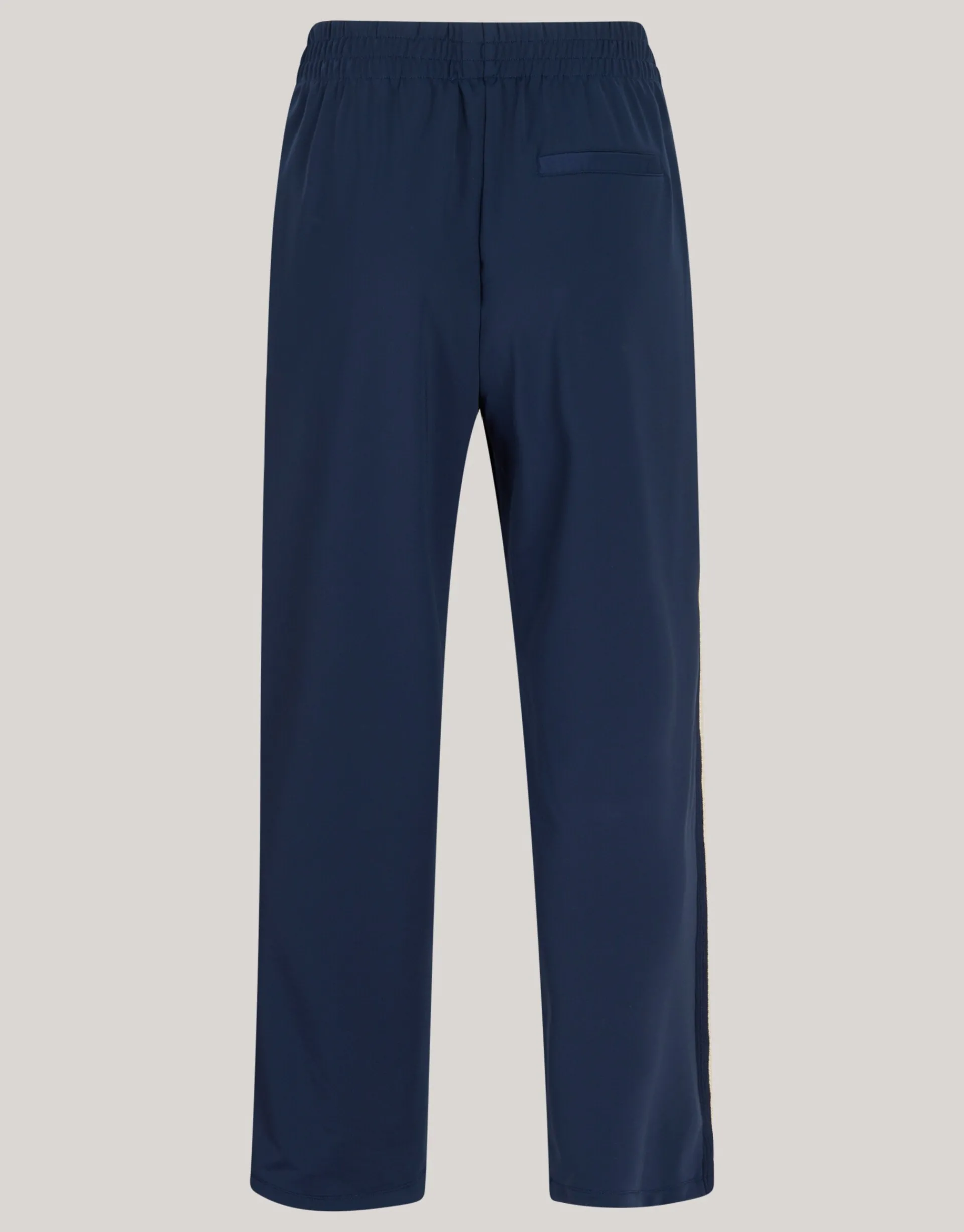 Shoeby Travel Tape Wide Leg Broek Donkerblauw By Mieke<DAMES Broeken