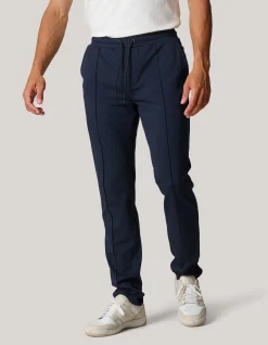 Shoeby Tricot Broek Donkerblauw<Heren Broeken